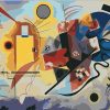 Wassily Kandinsky Yellow Red Blue Abstract Paint By Number