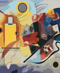 Wassily Kandinsky Yellow Red Blue Abstract Paint By Number
