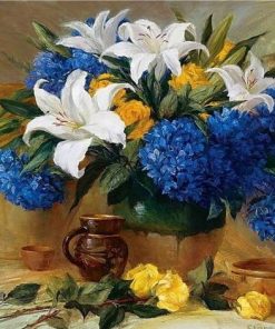 Peony Flower Flowers Paint By Number
