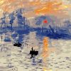 Impression Sunrise Claude Monet Landscape Paint By Number