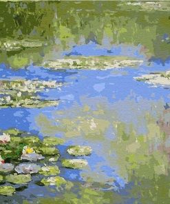 Water Lilies Morning Claude Monet Landscape Paint By Number