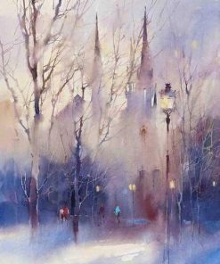 Mist in Moscow Cities Paint By Number