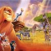 Lion King paint by numbers