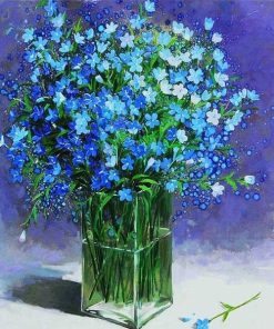 Periwinkle  Flowers Paint By Number