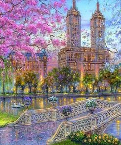New York Central Park Cities Paint By Number
