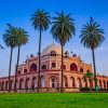 Humayuns Tomb Delhi paint by numbers