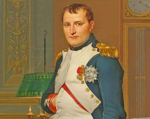 Napoleon Bonaparte paint by number