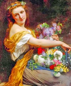 Pierre Auguste Cot paint by numbers