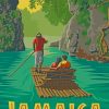 Jamaica Illustration paint by numbers