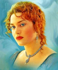 kate winslet Titanic paint by number