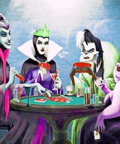 Disney Villains Paint by numbers