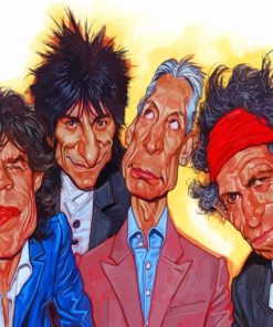 The Rolling Stones Paint by numbers