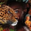 black-african-woman-and-leopard-paint-by-numbers