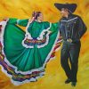 Folklorico Dancers Paint by numbers