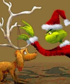 How The Grinch Stole Christmas paint by numbers