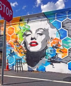 Marilyn Monroe Banksy paint by numbers