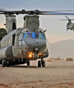 Boeing CH47 Chinook Paint By Numbers