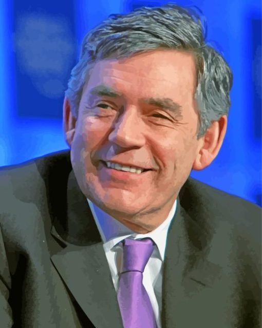 Gordon Brown Paint By Numbers