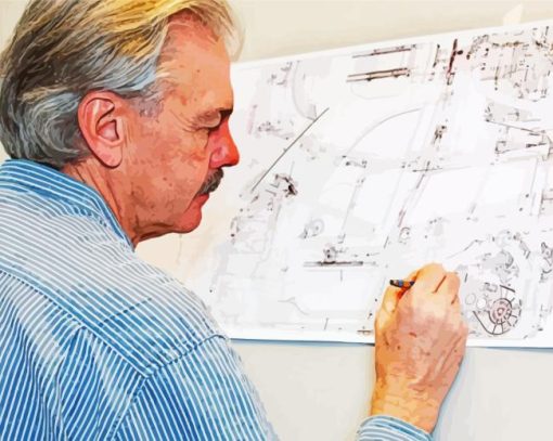 Gordon Murray Paint By Numbers