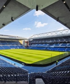 Ibrox Stadium Glasgow Paint By Numbers