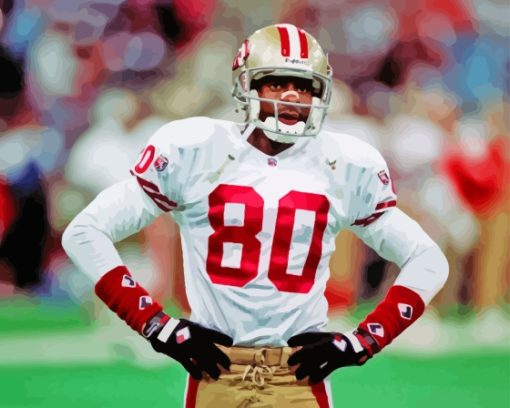 Jerry Rice Paint By Numbers