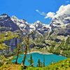 Kandersteg Oeschinensee Lake Paint By Numbers