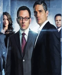 Person Of Interest Characters Paint By Numbers