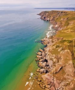 Salcombe Seascape Paint By Numbers