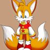 Sonic The Hedgehog Tails Comic Book Character Paint By Numbers