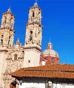 Taxco Santa Prisca Paint By Numbers