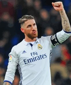 Aesthetic Sergio Ramos Paint By Numbers