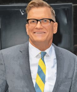 Drew Carey American Actor Paint By Numbers