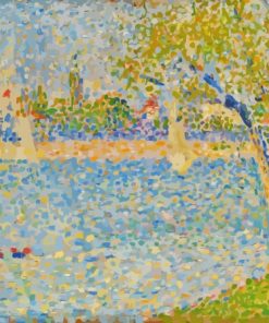 George Seurat Landscape Paint By Numbers