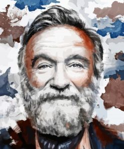 Robin Williams Paint By Numbers