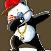 Anime Hip Hop Panda Paint By Numbers