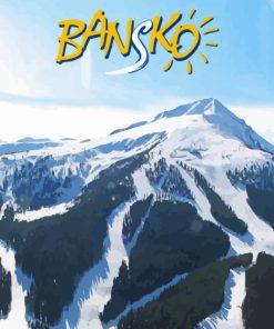 Bansko Poster Paint By Numbers