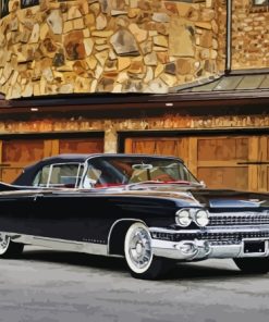 Black Cadillac 1959 Paint By Numbers