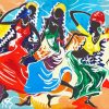 Black Women Dancing Art Paint By Numbers