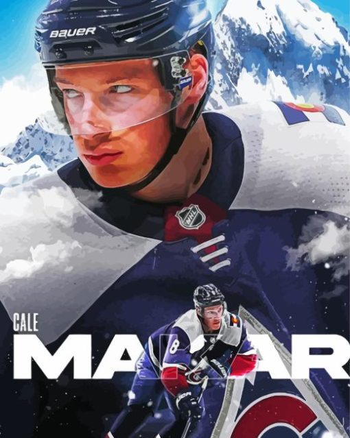 Cale Makar Poster Paint By Numbers