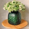 Flowers In Green Vase Paint By Numbers