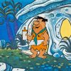 Fred Flintstones Paint By Numbers