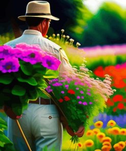 Gardener Man Paint By Numbers