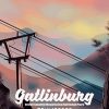 Gatlinburg City Tennessee Poster Paint By Numbers