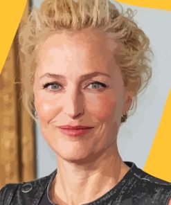 Gillian Anderson Paint By Numbers