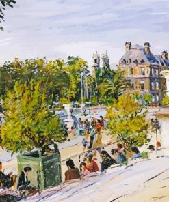 Jardin Du Luxembourg Paint By Numbers