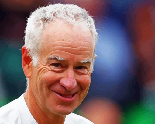 John Mcenroe Paint By Numbers