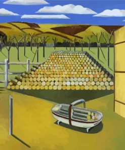 Landscape At Iden Paul Nash Paint By Numbers