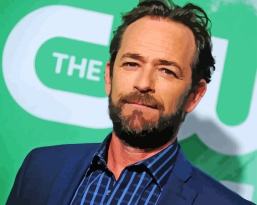 Luke Perry Actor Paint By Numbers