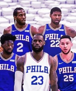 Philadelphia 76ers Paint By Numbers