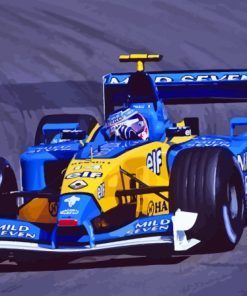 Renault R202 F1 Paint By Numbers